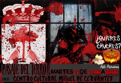 Pasaje del terror en el Centro Cultural Miguel de Cervantes