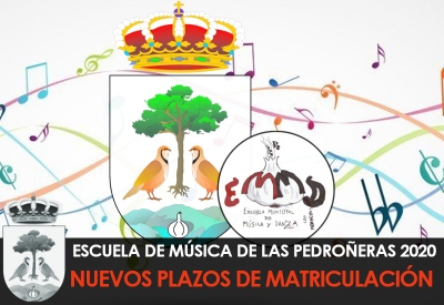 Nuevos plazos matriculación Escuela Municipal de Música