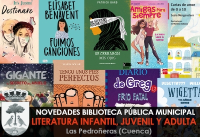 Novedades marzo 2019 Biblioteca Pública Municipal