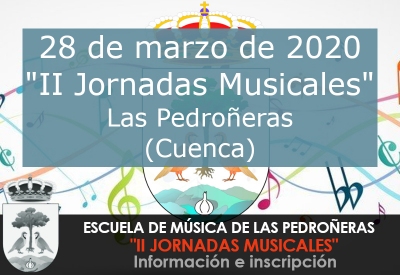 II Jornadas musicales, E.M. de Música de Las Pedroñeras