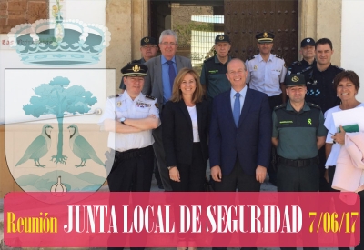 Reunión de la Junta Local de Seguridad del 7 de Julio del 2017