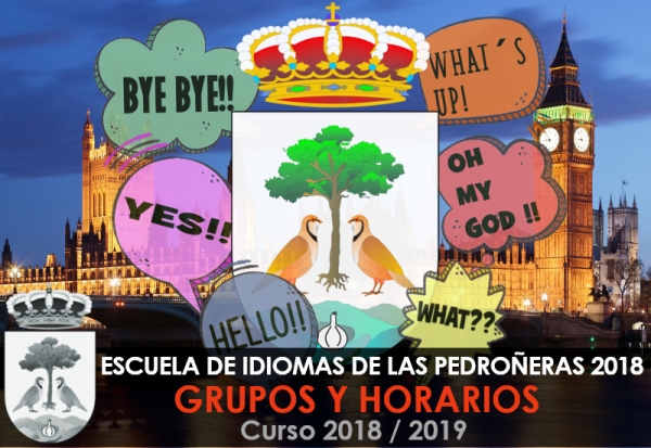 Grupos y Horarios Escuela de Idiomas 18/19