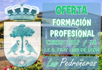 Oferta Formación Profesional I.E.S. Fray Luis de León de Las Pedroñeras